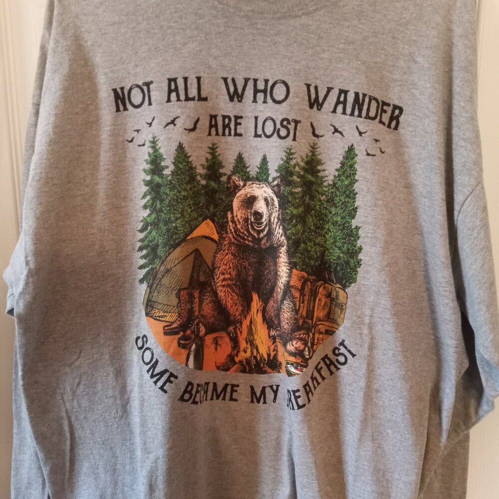 Unisex Long sleeve xl Bear tee